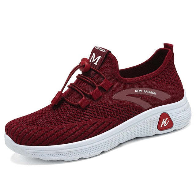 Women Woven Socks Breathable Arch Support Elastic Orthopedic Shoes