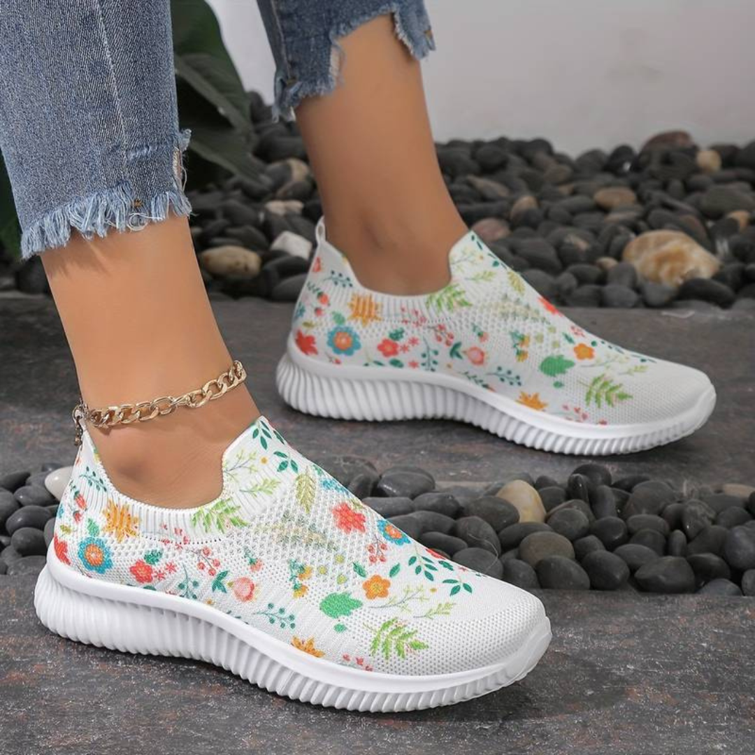 Colorful orthopedic casual shoes for women