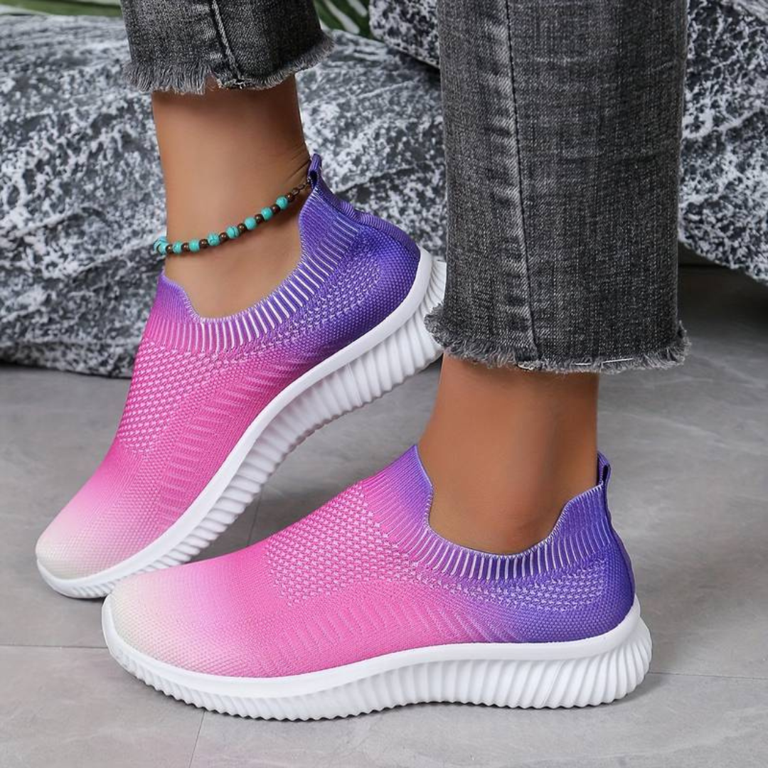 Colorful orthopedic casual shoes for women