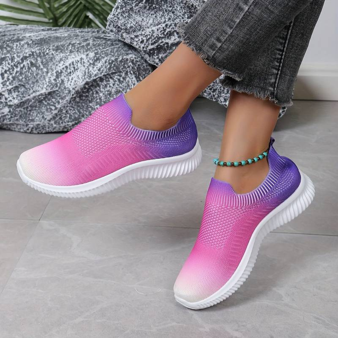 Colorful orthopedic casual shoes for women