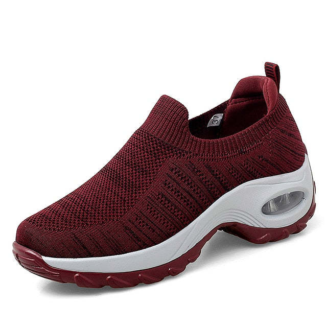 Orthopedic Shoes Women Breathable Arch Support Non-Slip Outsole