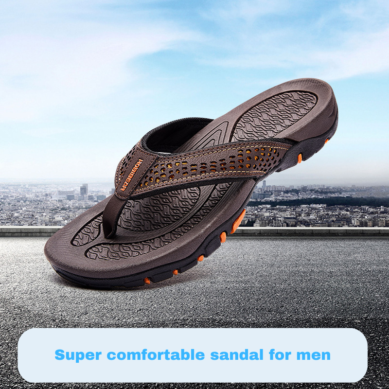 Men Orthopedic Sandal Comfortable Arch Support Breathable Anti Slip Slipper