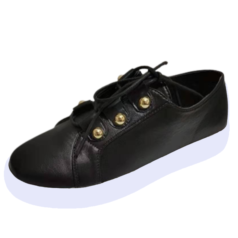 Orthopedic Women Shoes Arch Support Breathable Comfortable Round Toe Box Lace Up Anti-Slip Fashion Shoes
