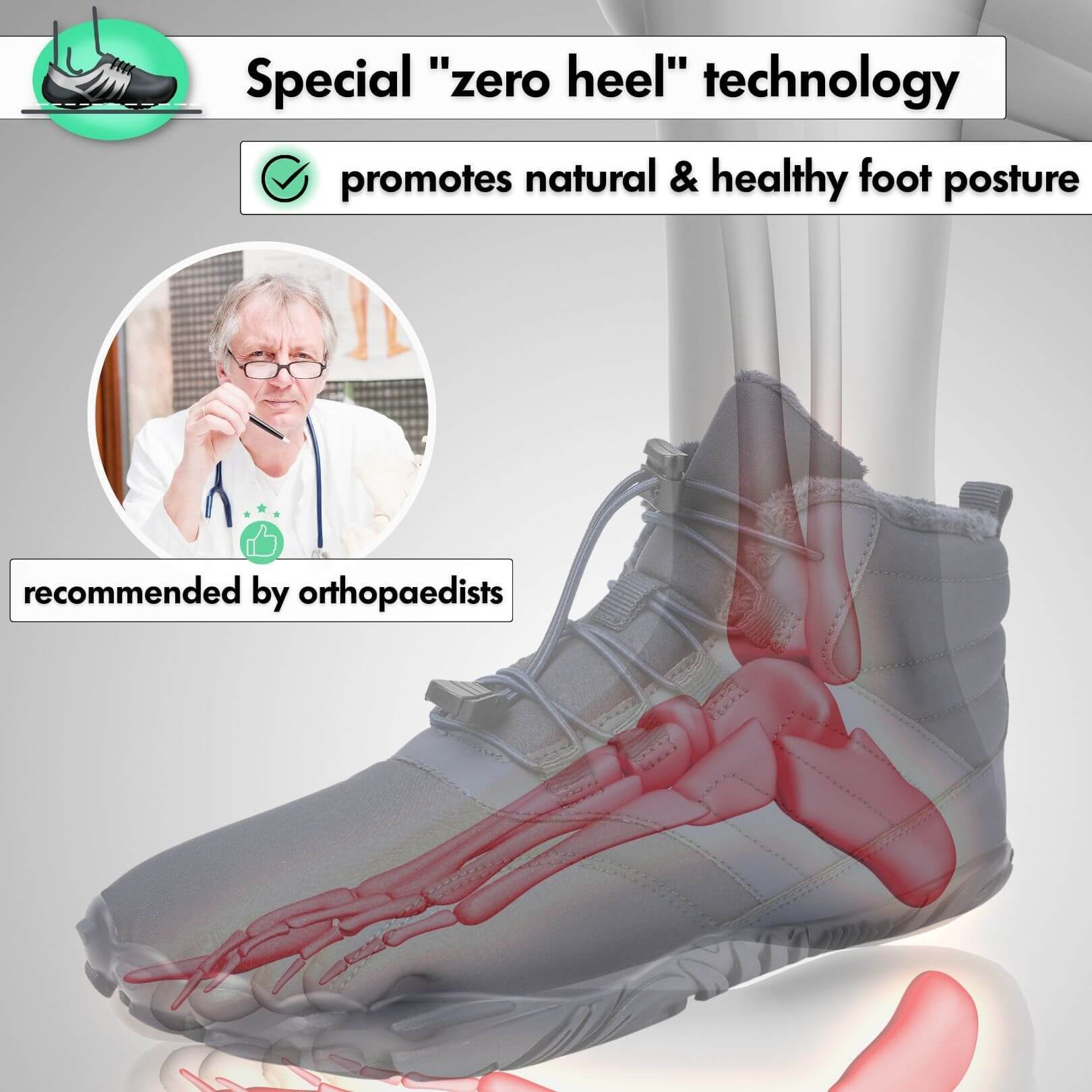 Water-Resistant Barefoot Shoes