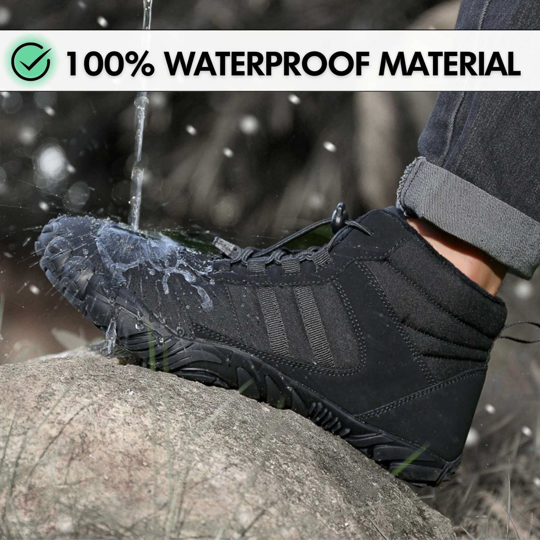 Winter Pro - Waterproof Barefoot Shoes