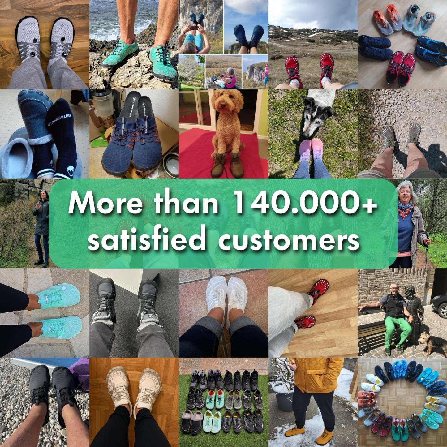 Water-Resistant Barefoot Shoes