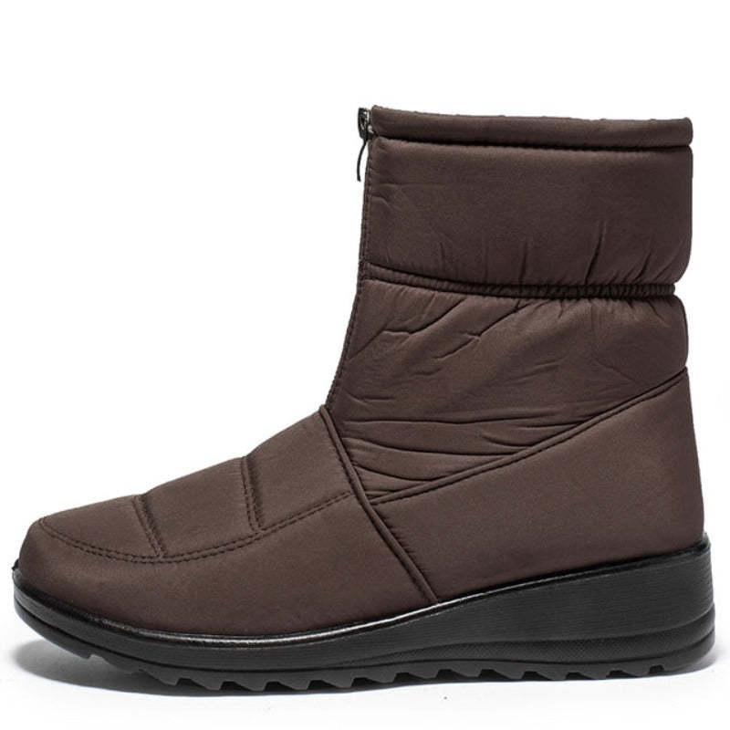 Women Orthopedic Boots Plush Ankle Booties