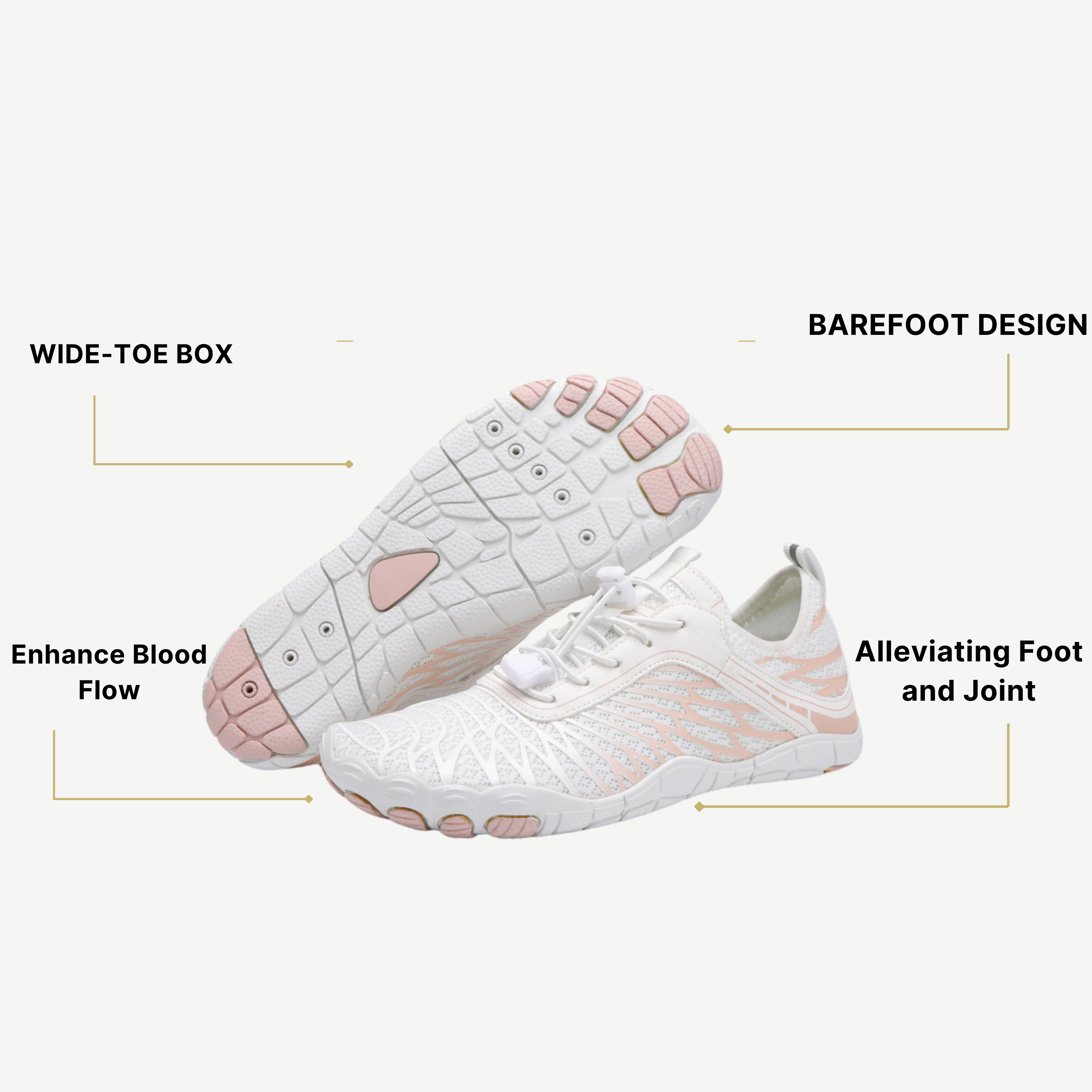 Non-Slip Barefoot Shoes for Healthy Feet (Unisex)