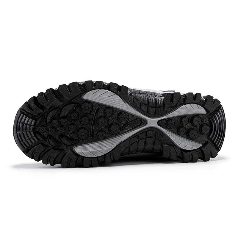 Men Waterproof Orthopedic Winter Shoes Fur Snow Boots