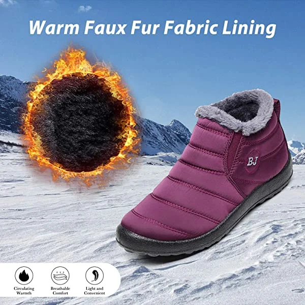 Winter Waterproof Snow Ankle Boots