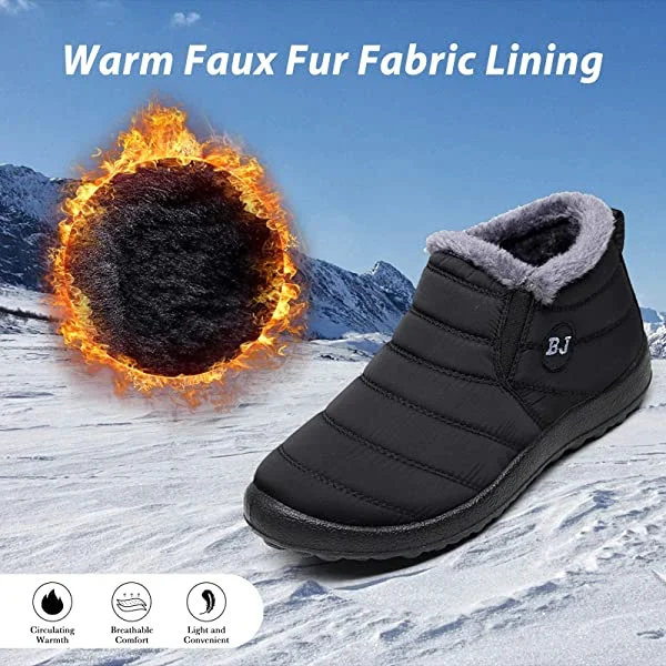 Winter Waterproof Snow Ankle Boots