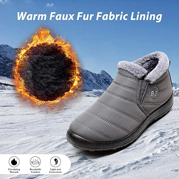 Winter Waterproof Snow Ankle Boots