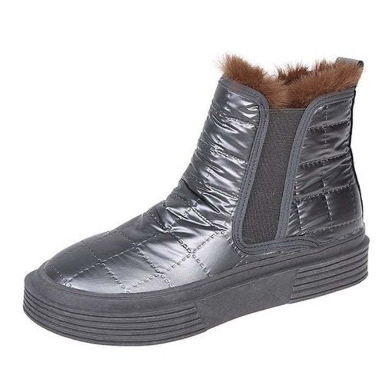 Women Orthopedic Casual Fur Ankle Boots Winter Shoes