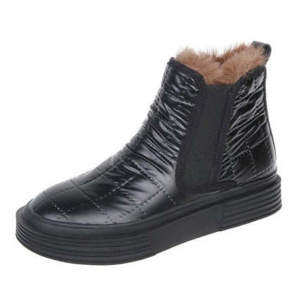 Women Orthopedic Casual Fur Ankle Boots Winter Shoes