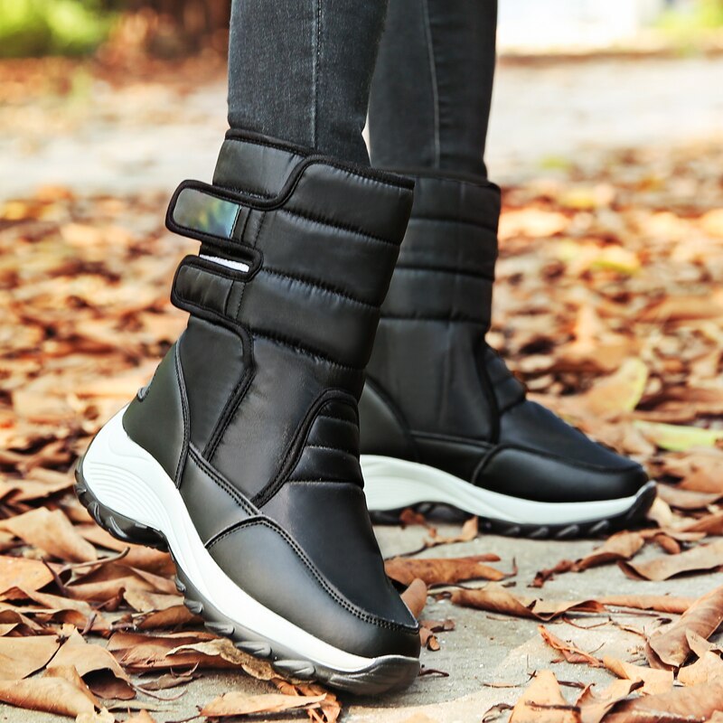 Non-Slip Waterproof Winter Ankle Snow Boots