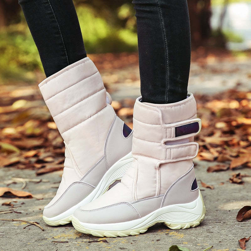 Non-Slip Waterproof Winter Ankle Snow Boots