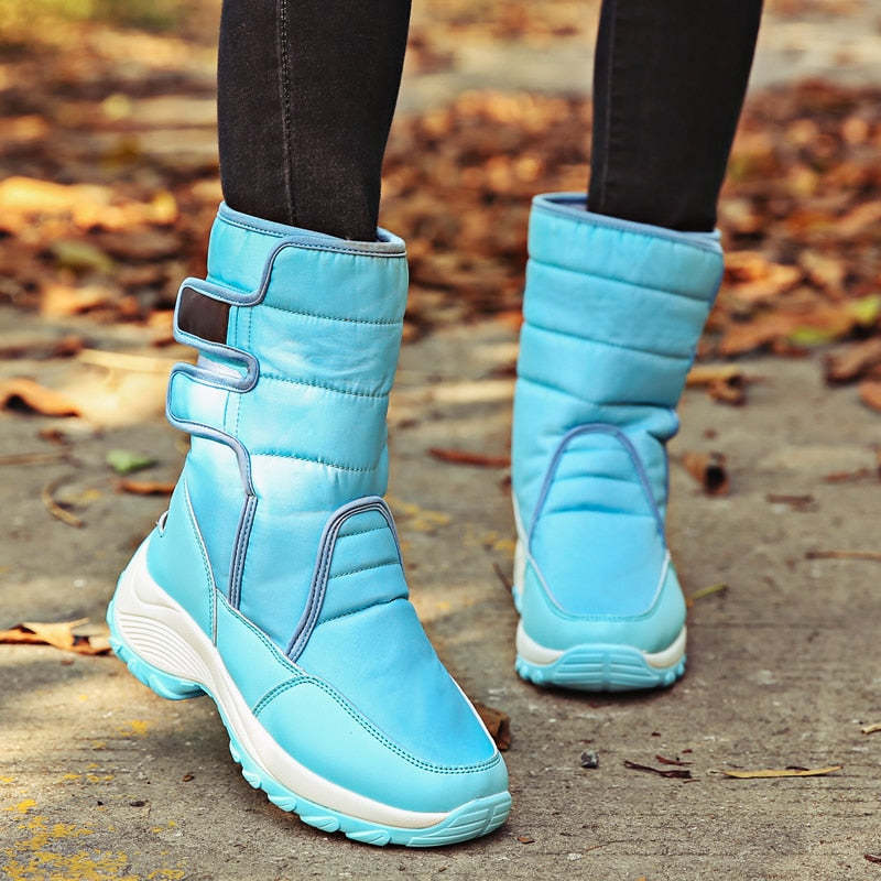 Non-Slip Waterproof Winter Ankle Snow Boots