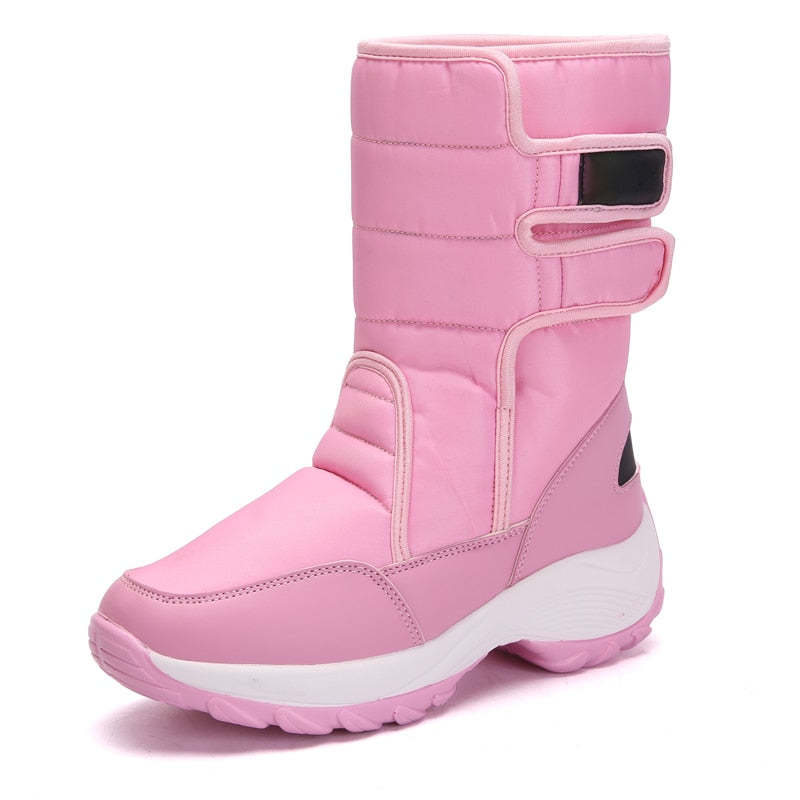 Non-Slip Waterproof Winter Ankle Snow Boots