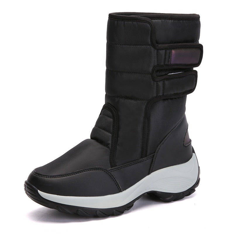 Non-Slip Waterproof Winter Ankle Snow Boots