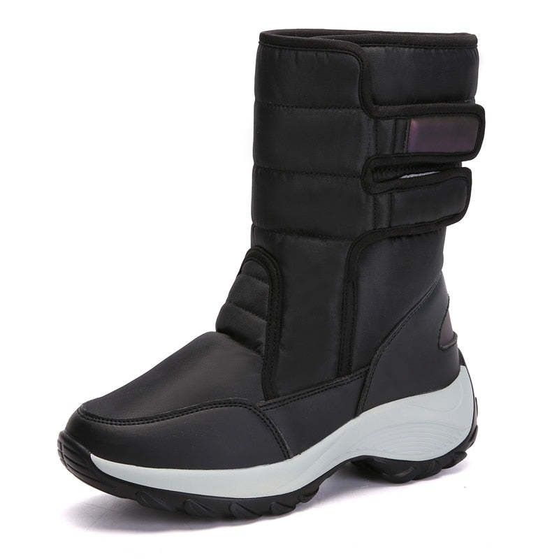 Non-Slip Waterproof Winter Ankle Snow Boots