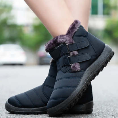 Orthopedic Boots For Women Waterproof Non-Slip Soles Warm Fur Plush Winter Boots