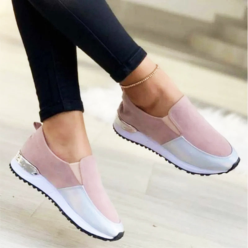 Orthopedic Shoes Women Comfy Slip-on Arch Support Round Toe Modern Fashion