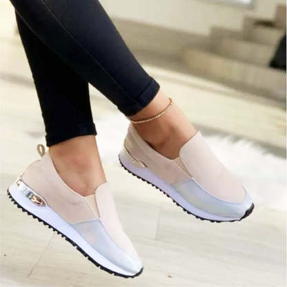 Orthopedic Shoes Women Comfy Slip-on Arch Support Round Toe Modern Fashion