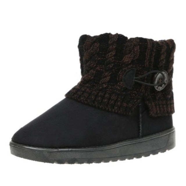 Outdoor Orthopedic Winter Boots For Women Suede Ankle Shoes