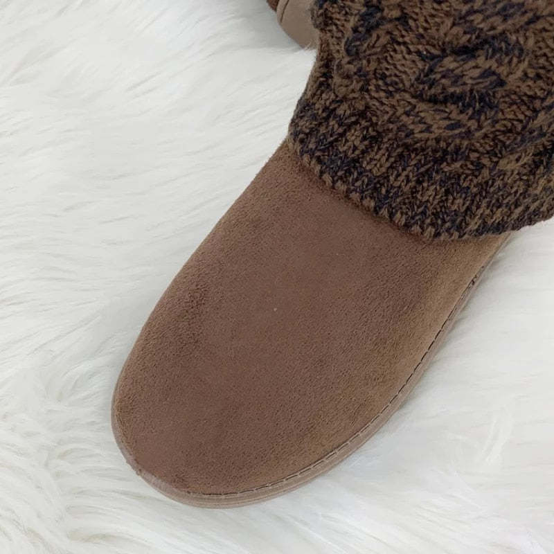 Outdoor Orthopedic Winter Boots For Women Suede Ankle Shoes