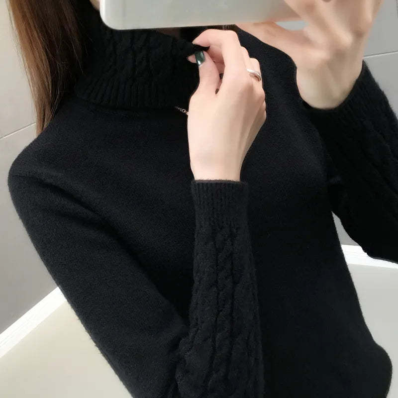 Warm Turtleneck Sweater