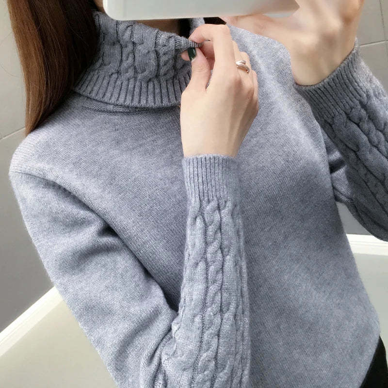 Warm Turtleneck Sweater