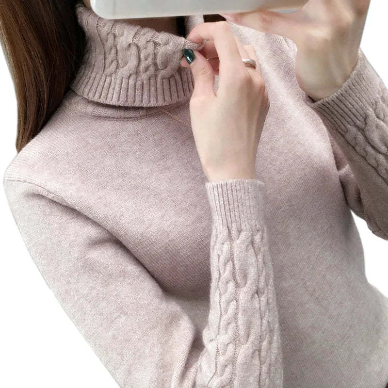 Warm Turtleneck Sweater