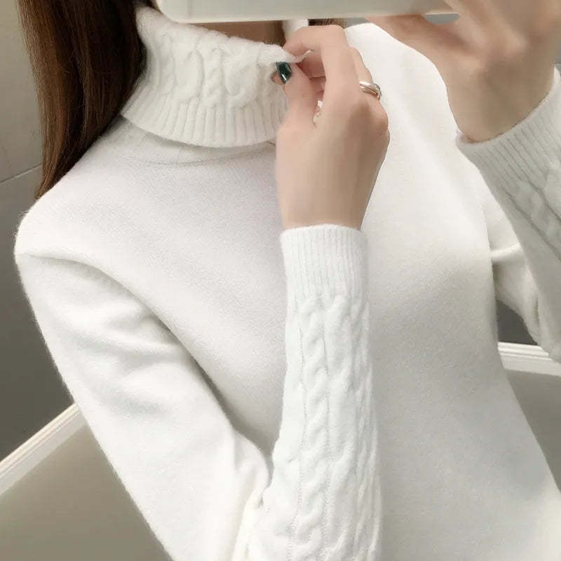 Warm Turtleneck Sweater