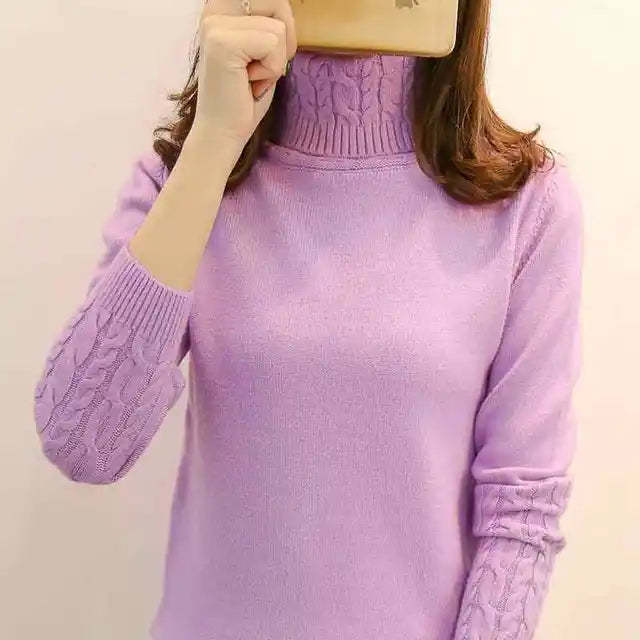 Warm Turtleneck Sweater