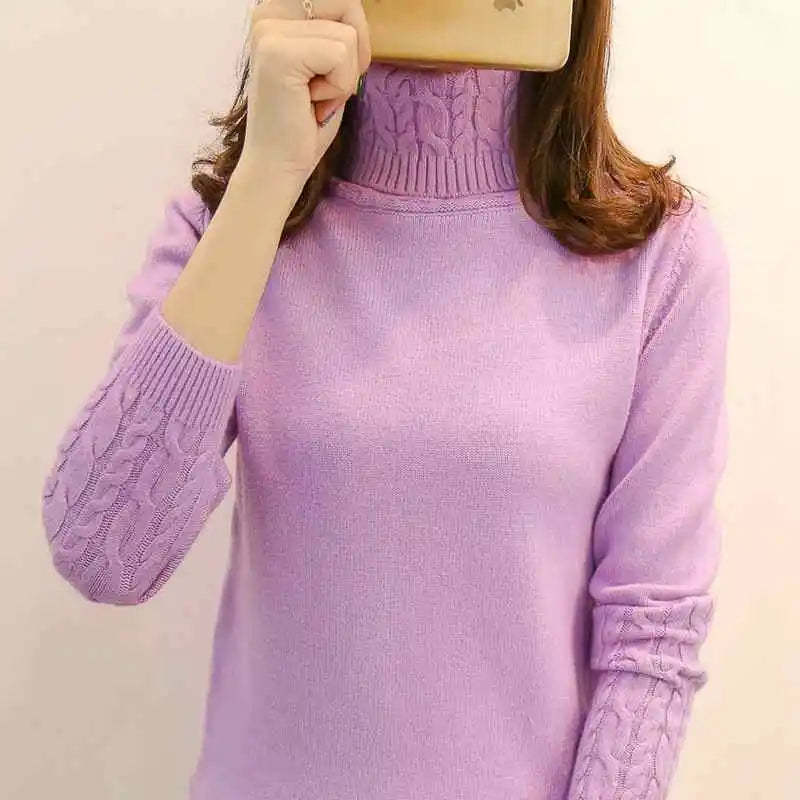 Warm Turtleneck Sweater