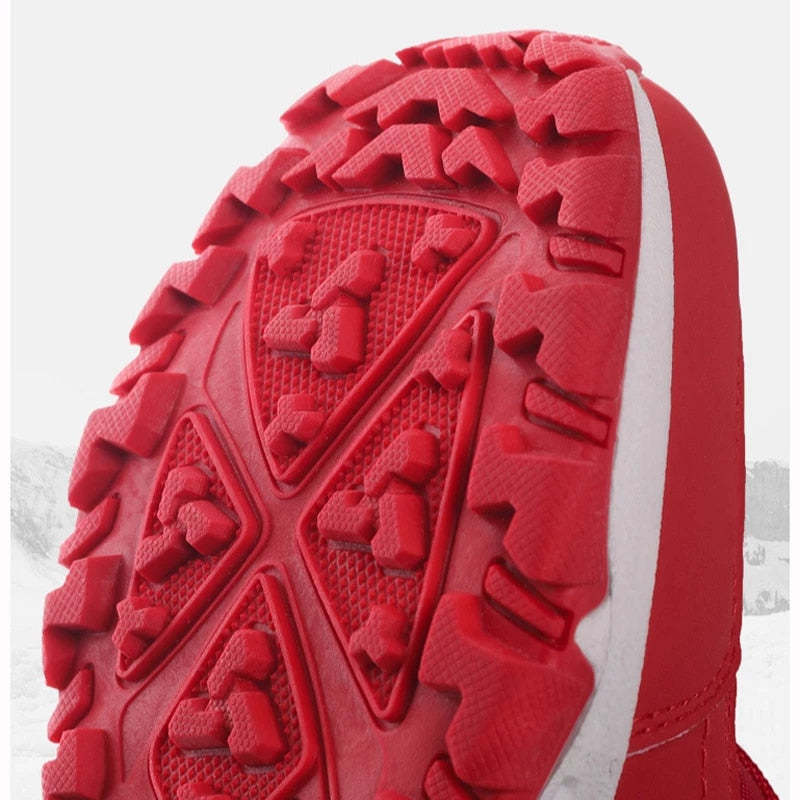 Waterproof Women Snow Boots Nonslip Plush Orthopedic Shoes
