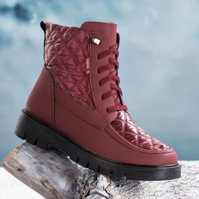 Women Plush Snow Boots Anti-slip Winter Orthopedic Shoes