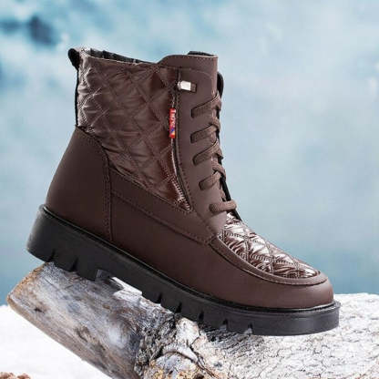 Women Plush Snow Boots Anti-slip Winter Orthopedic Shoes