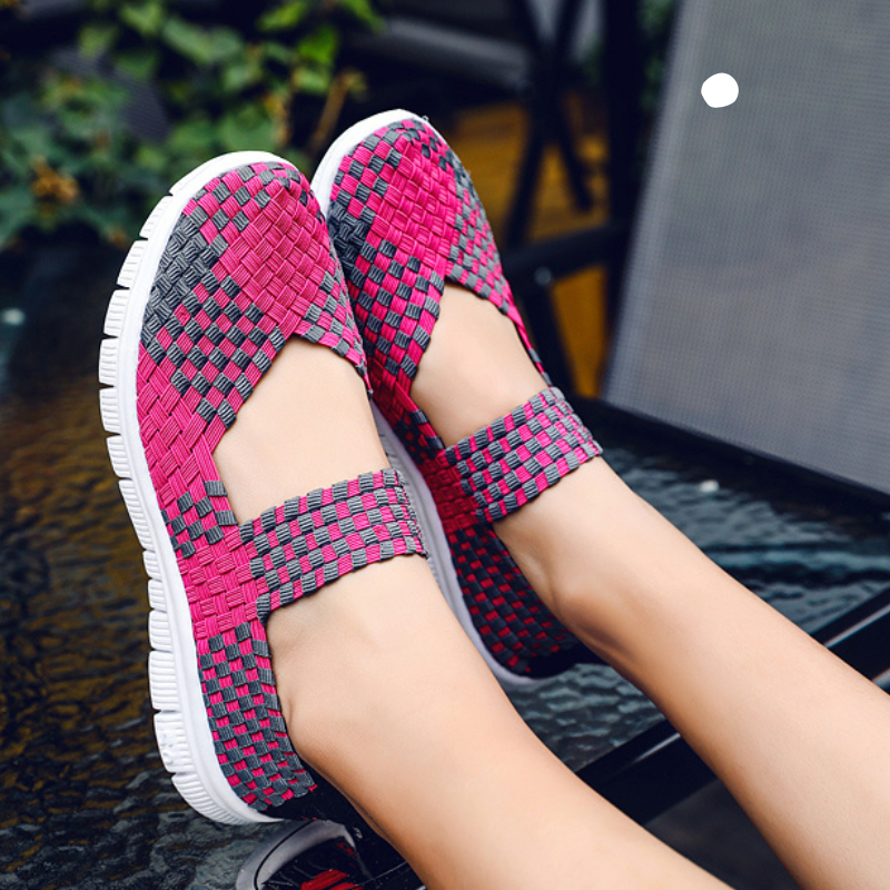 Woven Women's Plus Size Shoes for Bunions and Swollen Feet