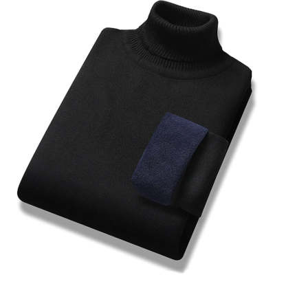 Men's Turtleneck With Teddy Lining