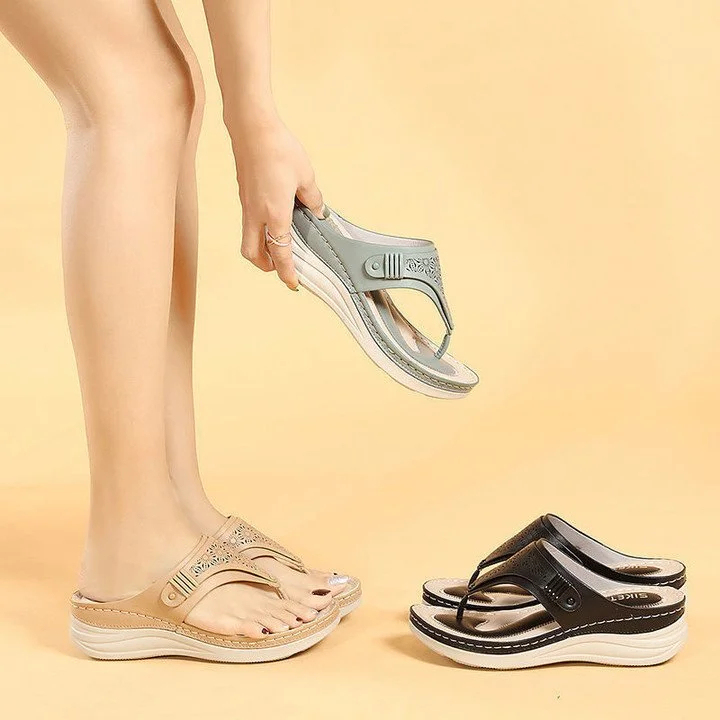 Soft Bottom Massage Orthopedic Flip-Flops