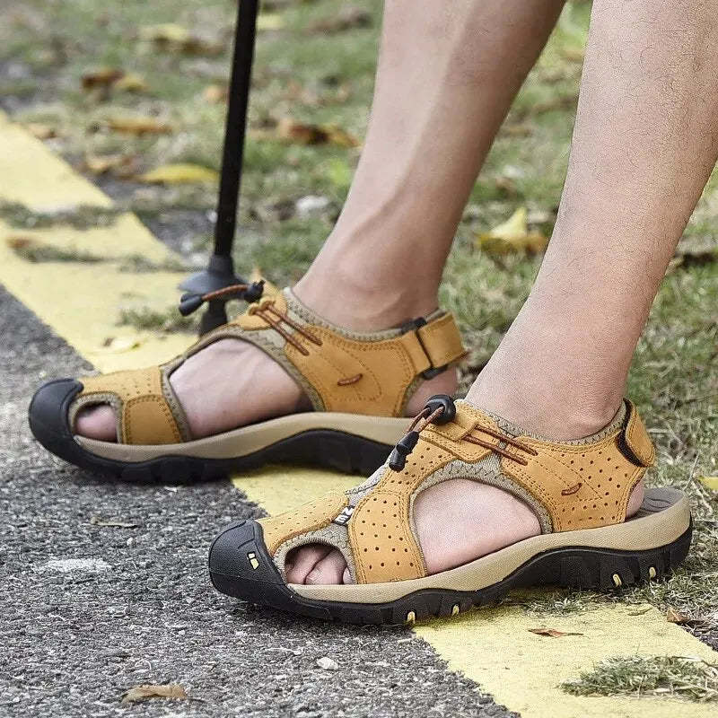 Ergonomic Men's Sandals Crafted for Pain Relief