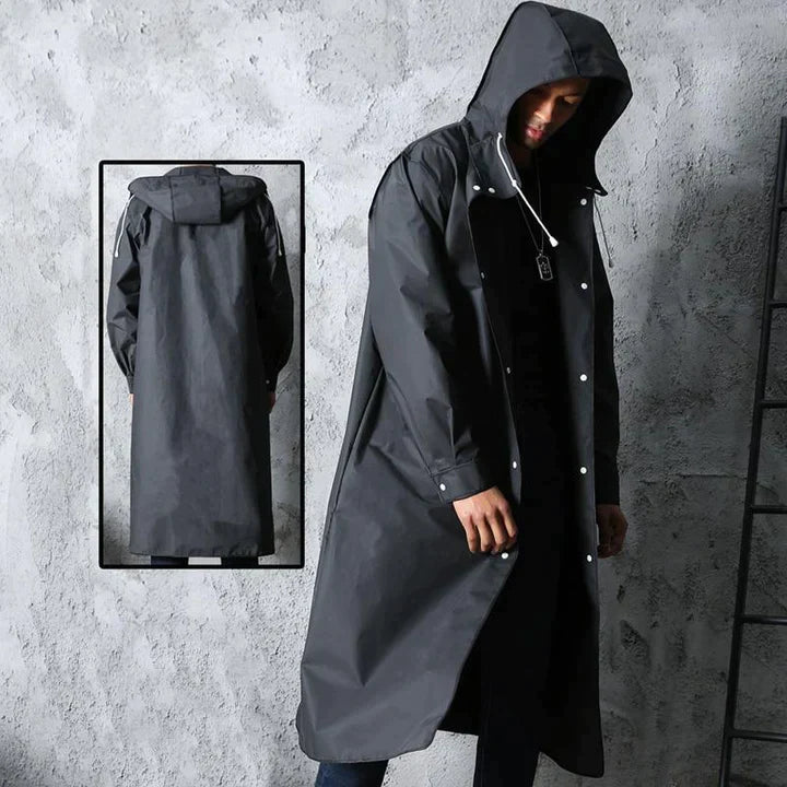 Unisex Hooded Raincoat