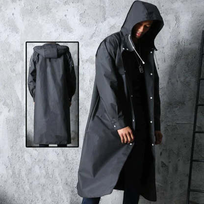 Unisex Hooded Raincoat