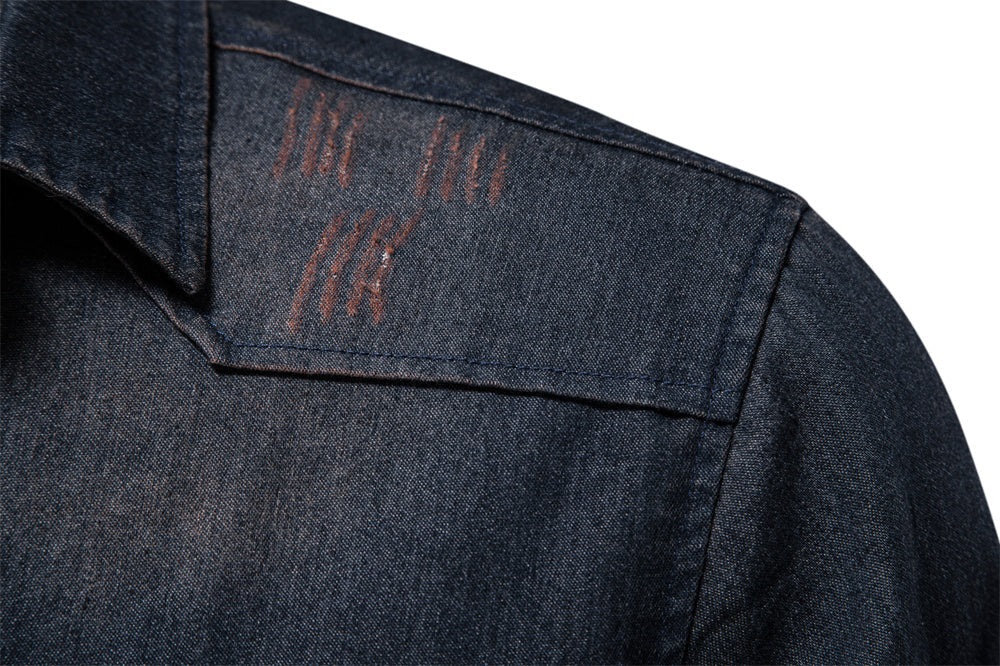 Stretch Denim Shirt