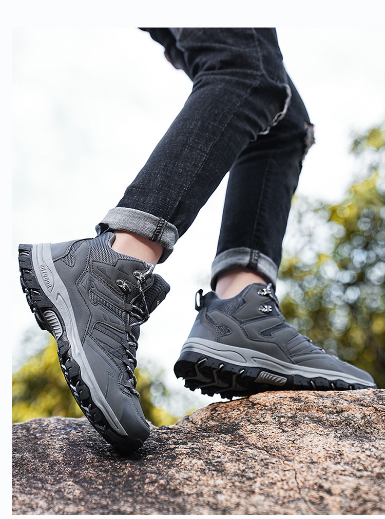 Lightweight Orthopaedic Outdoor & Hiking Boots With Cushioning Sole