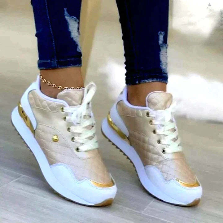 Orthopedic Women's Lace-up Sneakers