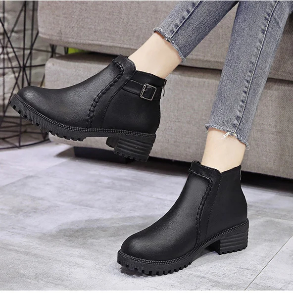 Women's Simple Casual Short Boots