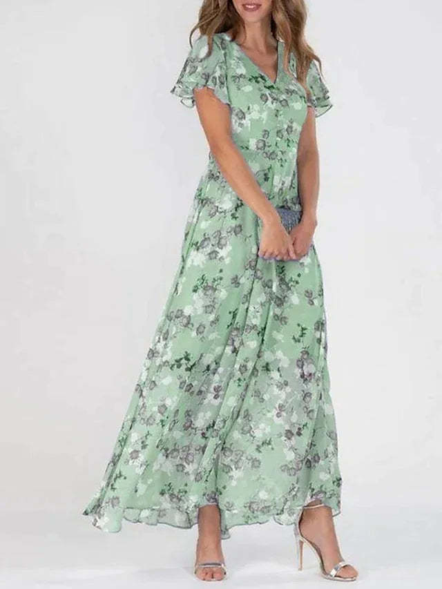 Elegant Floral Dress