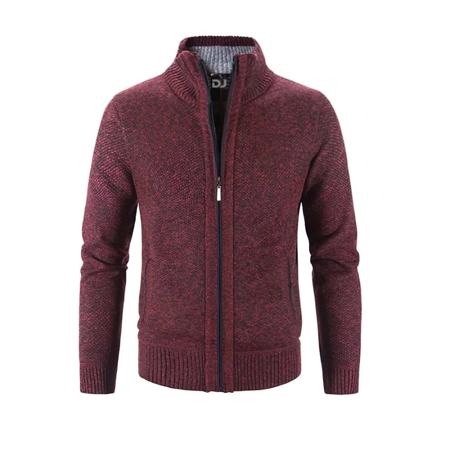 Stylish Cardigan With Zipper